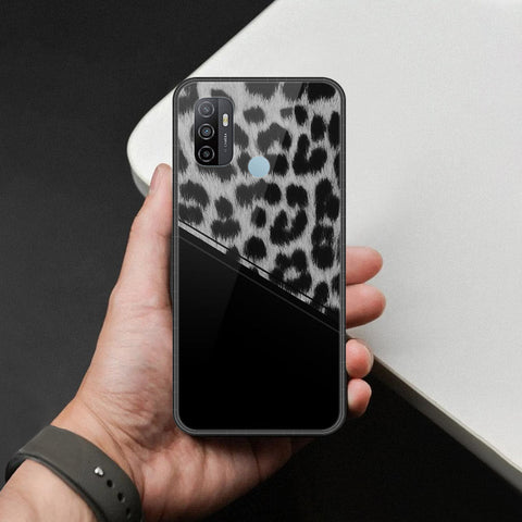 Oppo A53 Cover - Printed Skins Series - HQ Ultra Shine Premium Infinity Glass Soft Silicon Borders Case