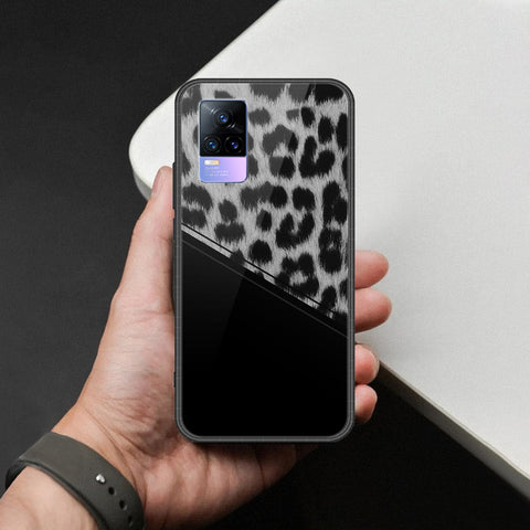Vivo V21e Cover - Printed Skins Series - HQ Ultra Shine Premium Infinity Glass Soft Silicon Borders Case
