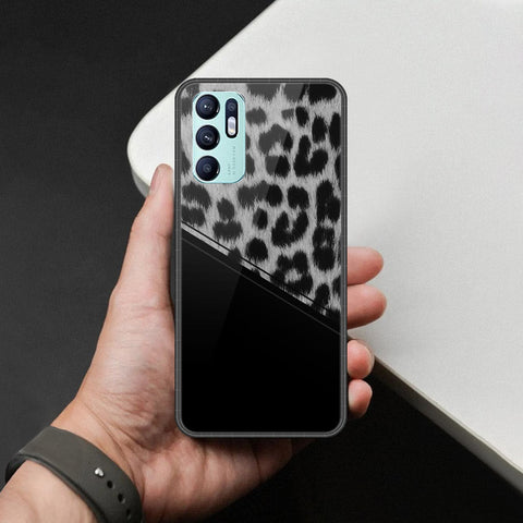 Oppo Reno 6 Cover - Printed Skins Series - HQ Ultra Shine Premium Infinity Glass Soft Silicon Borders Case