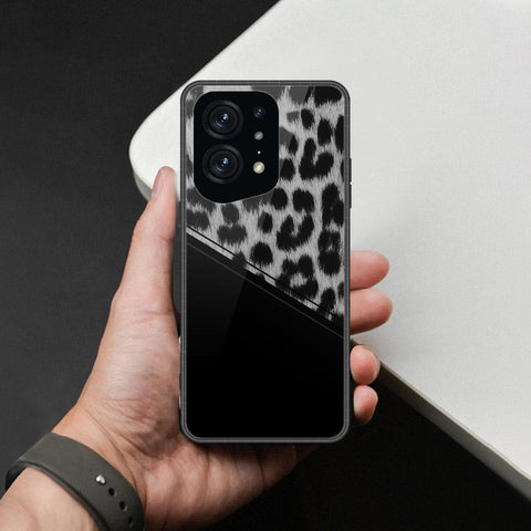 Oppo Find X5 Pro Cover - Printed Skins Series - HQ Ultra Shine Premium Infinity Glass Soft Silicon Borders Case