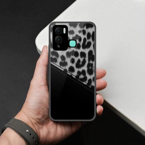 Infinix Hot 12 Play Cover - Printed Skins Series - HQ Ultra Shine Premium Infinity Glass Soft Silicon Borders Case