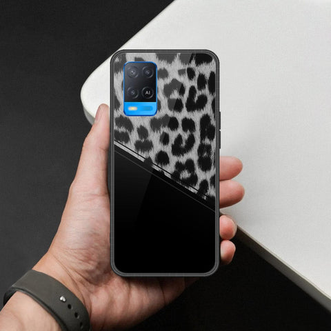 Oppo A54 4G Cover - Printed Skins Series - HQ Ultra Shine Premium Infinity Glass Soft Silicon Borders Case