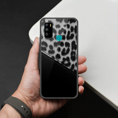Infinix Hot 9 Play Cover - Printed Skins Series - HQ Ultra Shine Premium Infinity Glass Soft Silicon Borders Case