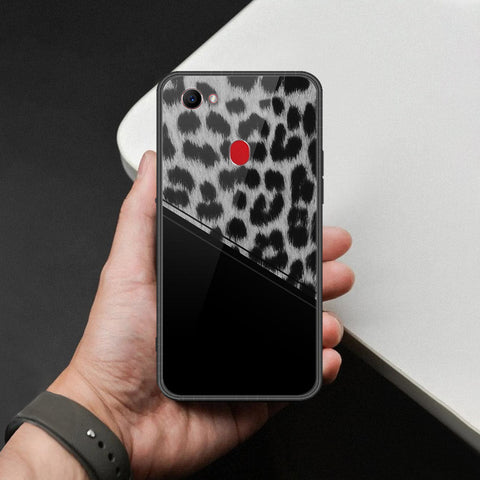 Oppo F7 Cover - Printed Skins Series - HQ Ultra Shine Premium Infinity Glass Soft Silicon Borders Case