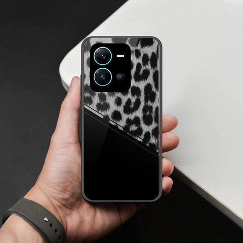 Vivo V25 5G Cover - Printed Skins Series - HQ Ultra Shine Premium Infinity Glass Soft Silicon Borders Case