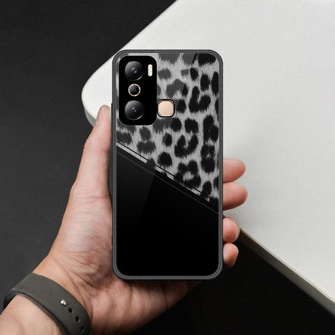 Infinix Hot 20i Cover - Printed Skins Series - HQ Ultra Shine Premium Infinity Glass Soft Silicon Borders Case