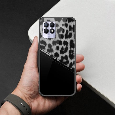 Realme 8i Cover - Printed Skins Series - HQ Ultra Shine Premium Infinity Glass Soft Silicon Borders Case