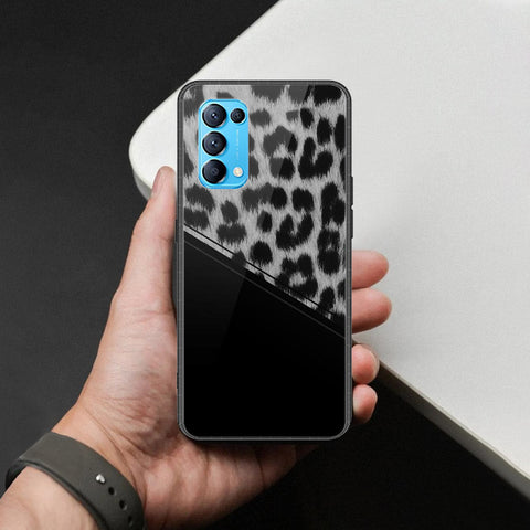 Oppo Reno 5 4G Cover - Printed Skins Series - HQ Ultra Shine Premium Infinity Glass Soft Silicon Borders Case