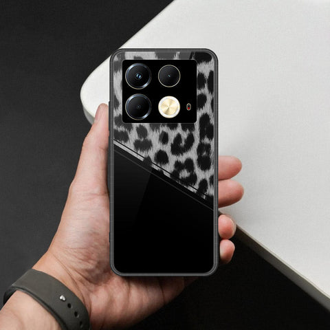 Infinix Note 40 Pro Plus Cover - Printed Skins Series - HQ Ultra Shine Premium Infinity Glass Soft Silicon Borders Case