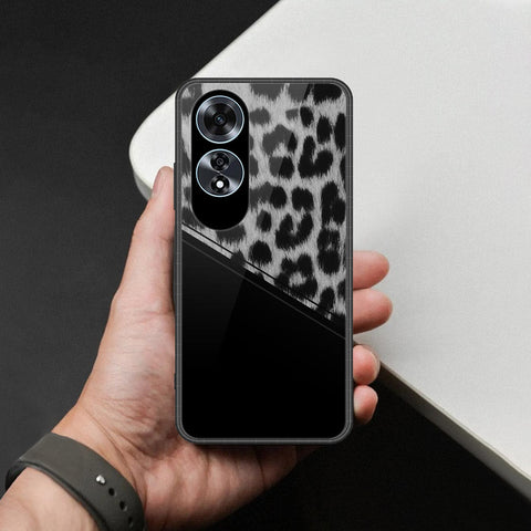 Oppo A60 Cover - Printed Skins Series - HQ Ultra Shine Premium Infinity Glass Soft Silicon Borders Case