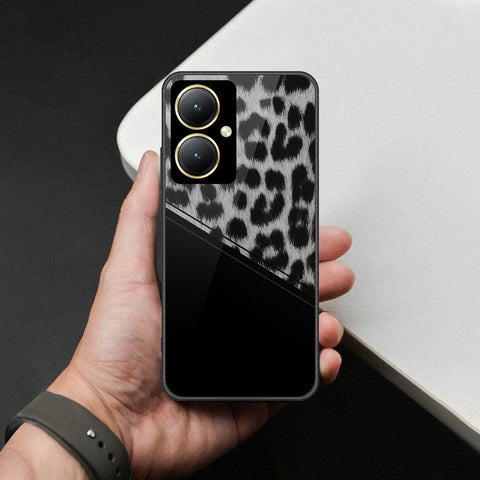 Vivo Y35m Plus Cover - Printed Skins Series - HQ Ultra Shine Premium Infinity Glass Soft Silicon Borders Case