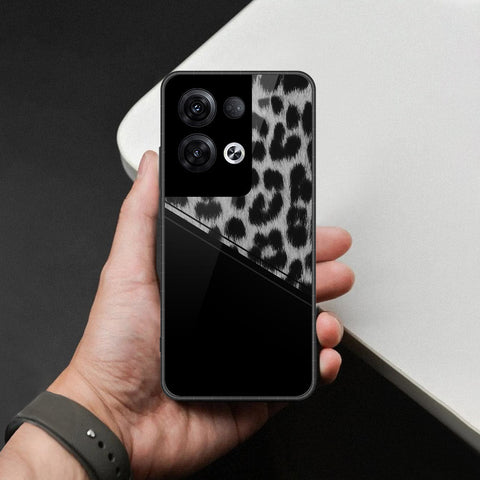 Oppo Reno 8 Pro  Cover - Printed Skins Series - HQ Ultra Shine Premium Infinity Glass Soft Silicon Borders Case