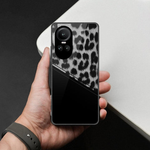 Oppo Reno 10 Pro Cover - Printed Skins Series - HQ Ultra Shine Premium Infinity Glass Soft Silicon Borders Case