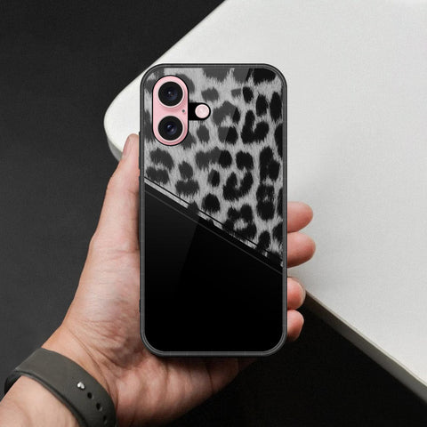 iPhone 16 - Printed Skins Series - HQ Ultra Shine Premium Infinity Glass Soft Silicon Borders Case