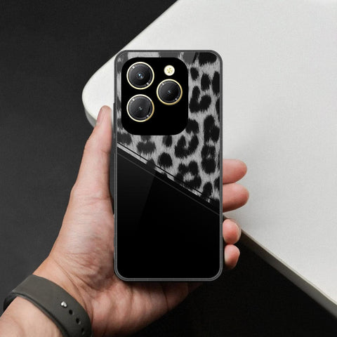 Infinix Hot 40 Cover - Printed Skins Series - HQ Ultra Shine Premium Infinity Glass Soft Silicon Borders Case
