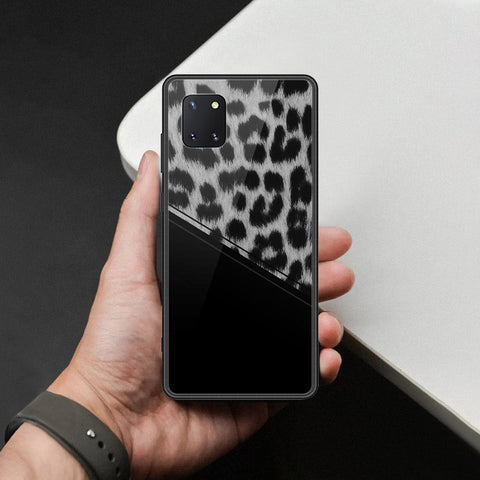 Samsung Galaxy A81 Cover - Printed Skins Series - HQ Ultra Shine Premium Infinity Glass Soft Silicon Borders Case