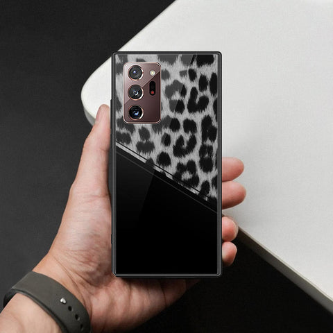 Samsung Galaxy Note 20 Ultra Cover - Printed Skins Series - HQ Ultra Shine Premium Infinity Glass Soft Silicon Borders Case