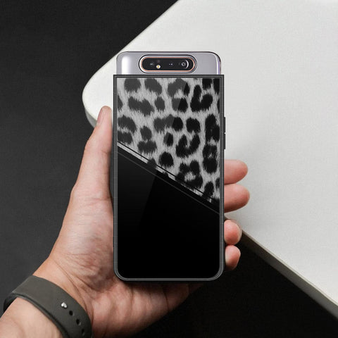 Samsung Galaxy A90 Cover - Printed Skins Series - HQ Ultra Shine Premium Infinity Glass Soft Silicon Borders Case