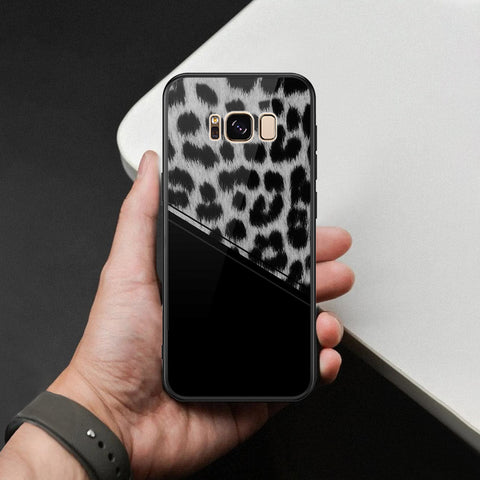 Samsung Galaxy S8 Cover - Printed Skins Series - HQ Ultra Shine Premium Infinity Glass Soft Silicon Borders Case