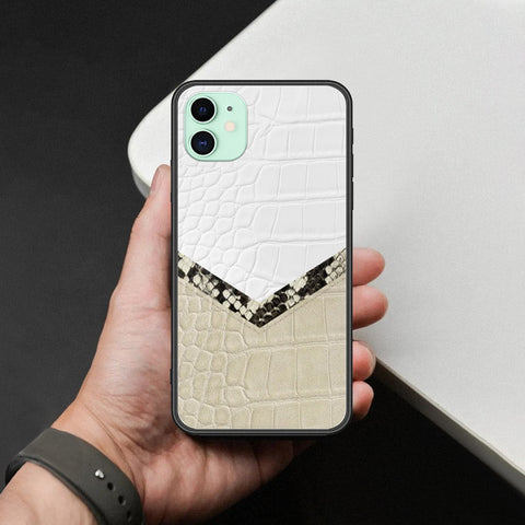 iPhone 11 - Printed Skins Series - HQ Ultra Shine Premium Infinity Glass Soft Silicon Borders Case