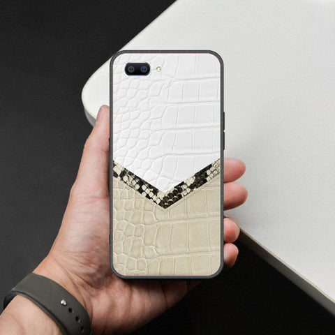 Realme C1 Cover - Printed Skins Series - HQ Ultra Shine Premium Infinity Glass Soft Silicon Borders Case