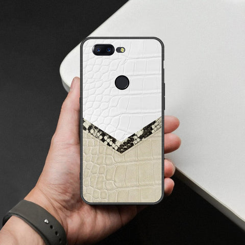 OnePlus 5T Cover - Printed Skins Series - HQ Ultra Shine Premium Infinity Glass Soft Silicon Borders Case