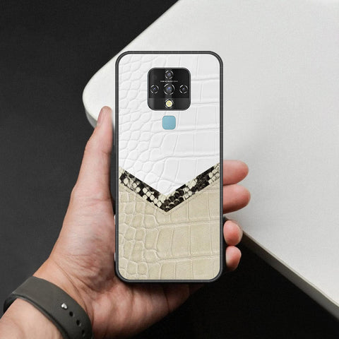 Tecno Camon 16 Cover - Printed Skins Series - HQ Ultra Shine Premium Infinity Glass Soft Silicon Borders Case