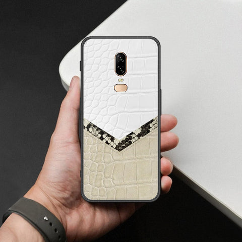 OnePlus 6 Cover - Printed Skins Series - HQ Ultra Shine Premium Infinity Glass Soft Silicon Borders Case