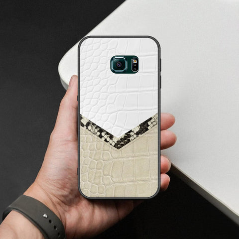Samsung Galaxy S6 Edge Plus Cover - Printed Skins Series - HQ Ultra Shine Premium Infinity Glass Soft Silicon Borders Case