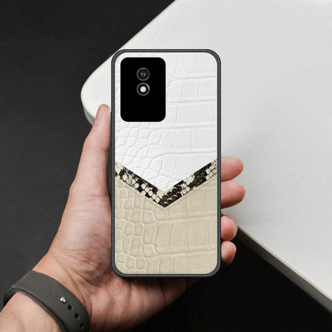Vivo Y02A Cover - Printed Skins Series - HQ Ultra Shine Premium Infinity Glass Soft Silicon Borders Case