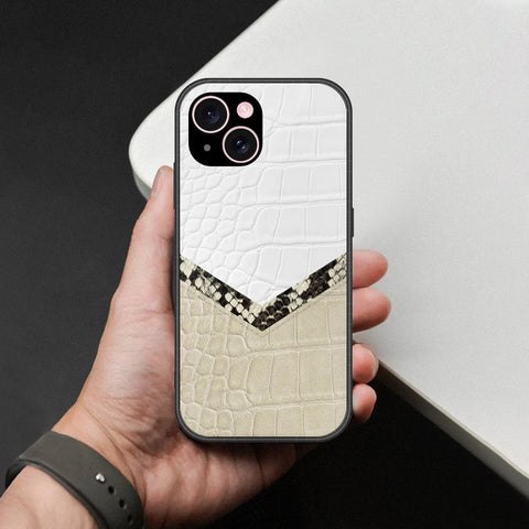 iPhone 15 Plus Cover - Printed Skins Series - HQ Ultra Shine Premium Infinity Glass Soft Silicon Borders Case