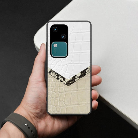 Vivo S18 Cover - Printed Skins Series - HQ Ultra Shine Premium Infinity Glass Soft Silicon Borders Case