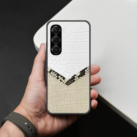 Infinix Hot 60 Cover - Printed Skins Series - HQ Ultra Shine Premium Infinity Glass Soft Silicon Borders Case