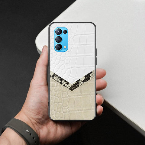 Oppo Reno 5 5G Cover - Printed Skins Series - HQ Ultra Shine Premium Infinity Glass Soft Silicon Borders Case