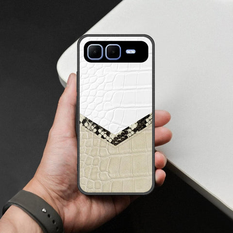 Infinix Smart 10 Plus Cover - Printed Skins Series - HQ Ultra Shine Premium Infinity Glass Soft Silicon Borders Case