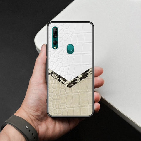 Huawei P Smart Z Cover - Printed Skins Series - HQ Ultra Shine Premium Infinity Glass Soft Silicon Borders Case