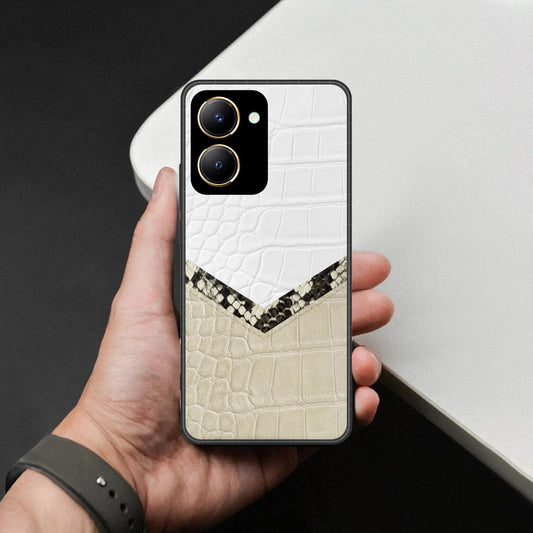 Vivo Y78 (China)Cover - Printed Skins Series - HQ Ultra Shine Premium Infinity Glass Soft Silicon Borders Case (Copy)