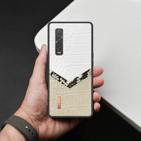 Oppo Find X2 Pro Cover - Printed Skins Series - HQ Ultra Shine Premium Infinity Glass Soft Silicon Borders Case
