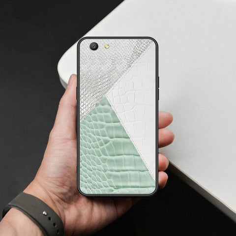 Oppo A59 Cover - Printed Skins Series - HQ Ultra Shine Premium Infinity Glass Soft Silicon Borders Case