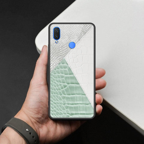 Huawei Enjoy 9 Plus Cover - Printed Skins Series - HQ Ultra Shine Premium Infinity Glass Soft Silicon Borders Case