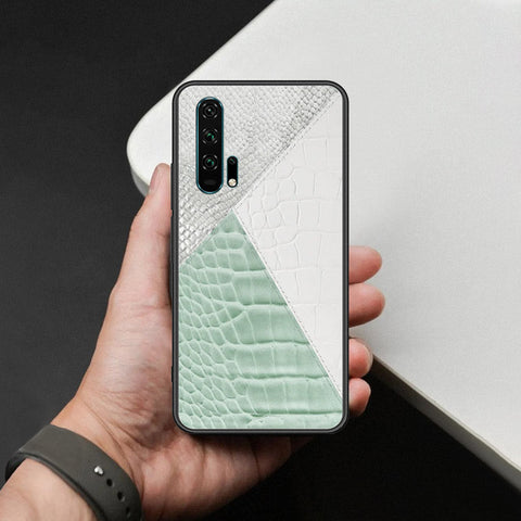 Honor 20 Pro Cover - Printed Skins Series - HQ Ultra Shine Premium Infinity Glass Soft Silicon Borders Case