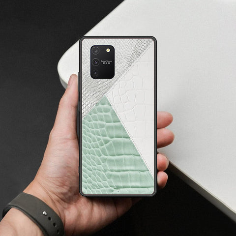 Samsung Galaxy A91 Cover - Printed Skins Series - HQ Ultra Shine Premium Infinity Glass Soft Silicon Borders Case