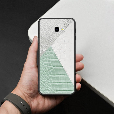 Samsung Galaxy J4 Plus Cover - Printed Skins Series - HQ Ultra Shine Premium Infinity Glass Soft Silicon Borders Case