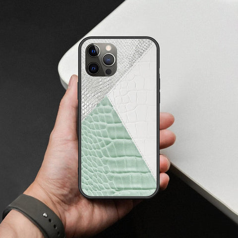 iPhone 12 Pro - Printed Skins Series - HQ Ultra Shine Premium Infinity Glass Soft Silicon Borders Case