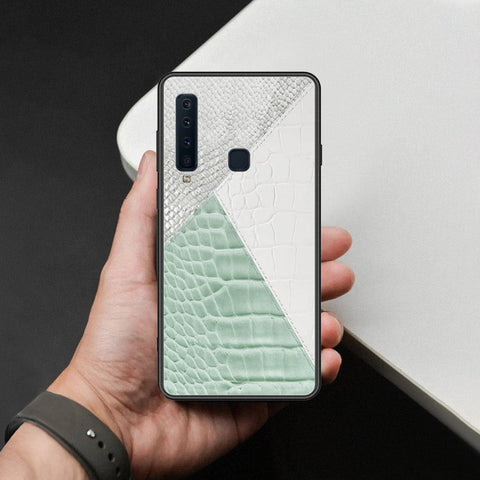 Samsung Galaxy A9s Cover - Printed Skins Series - HQ Ultra Shine Premium Infinity Glass Soft Silicon Borders Case