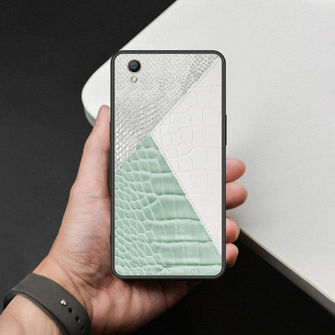 Oppo A37 Cover - Printed Skins Series - HQ Ultra Shine Premium Infinity Glass Soft Silicon Borders Case