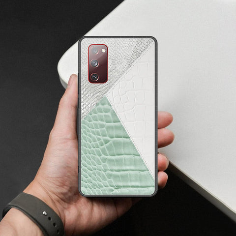 Samsung Galaxy S20 FE Cover - Printed Skins Series - HQ Ultra Shine Premium Infinity Glass Soft Silicon Borders Case