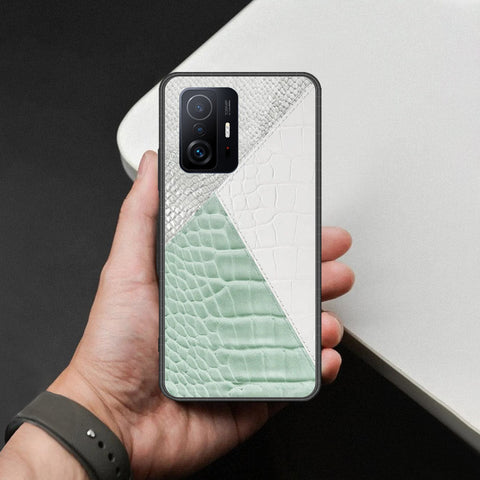 Xiaomi 11T Cover - Printed Skins Series - HQ Ultra Shine Premium Infinity Glass Soft Silicon Borders Case
