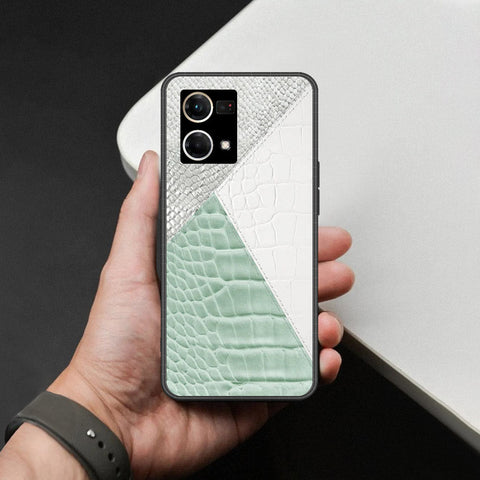 Oppo Reno 7 4G Cover - Printed Skins Series - HQ Ultra Shine Premium Infinity Glass Soft Silicon Borders Case