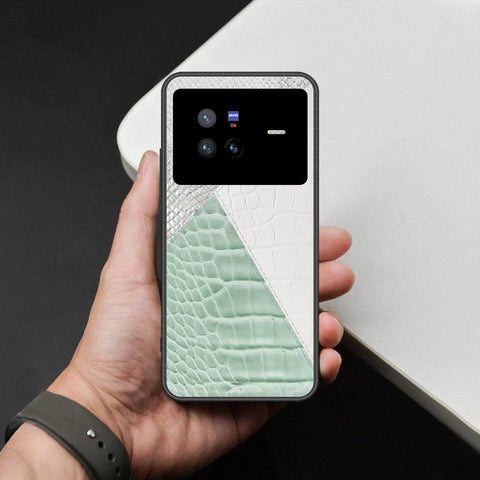 Vivo X80 Cover - Printed Skins Series - HQ Ultra Shine Premium Infinity Glass Soft Silicon Borders Case